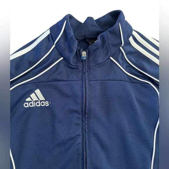 Adidas Mens full zip jacket Climacool Sz large - Picture 2 of 8